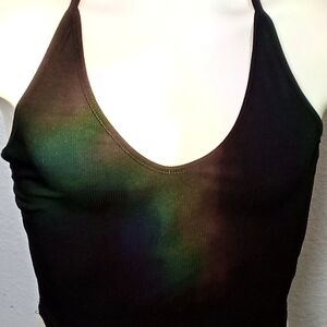V-neck halter tank